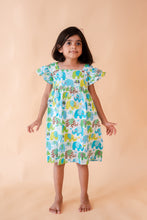 Load image into Gallery viewer, Klingaru Frock - Blue Green Ellie