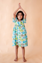 Load image into Gallery viewer, Klingaru Frock - Blue Green Ellie