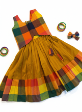 Load image into Gallery viewer, Klingaru Lehanga Choli  - Multicolour Checks - (PRE ORDER)