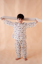 Load image into Gallery viewer, Klingaru Night Suit - Grey Dinos