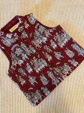 Charger l'image dans la galerie, Klingaru Jacket - Utsav Maroon