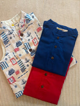 Charger l'image dans la galerie, Klingaru Nehru Jacket - Sea Voyage