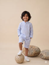 Load image into Gallery viewer, Klingaru Co Ords - Blue Checks (Unisex)
