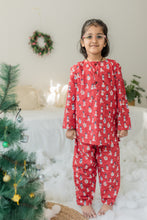 Load image into Gallery viewer, Klingaru Christmas Night suit - Red Snowman