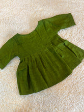 Charger l'image dans la galerie, Klingaru Girl Dhoti Set - Green Ethnic with Kutch Handwork