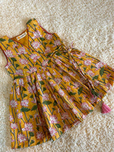 Charger l'image dans la galerie, Klingaru Frock - Mustard Pichwai (Last Piece)