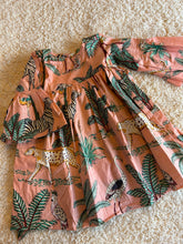 Load image into Gallery viewer, Klingaru Frock - Peach Jungle Dress