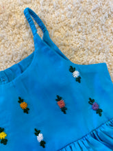 Load image into Gallery viewer, Klingaru Frock - Phirozi with Hand Embroidery Booti - (PRE-ORDER)