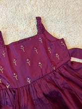Charger l'image dans la galerie, Klingaru Frock - Purple with Hand Mirror Work  - (PRE-ORDER)