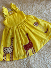 Load image into Gallery viewer, Klingaru Frock - Yellow dress with Applique work- PRE ORDER