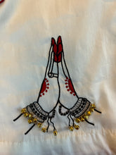 Load image into Gallery viewer, Klingaru Girl Kurta and Pant Set - Hand Embroidered Kathak dress (PRE-ORDER)