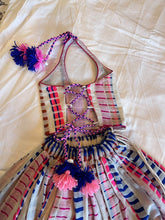 Load image into Gallery viewer, Klingaru Lehanga Choli - Handwoven Neon Pink