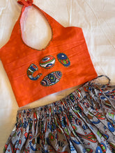 Load image into Gallery viewer, Klingaru Lehanga Choli - Sangeet with Applique Work