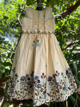 Load image into Gallery viewer, Klingaru Lehanga Choli  - Embroidered 3 piece Set in Blue (PRE-ORDER)