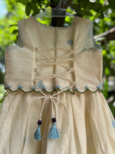 Load image into Gallery viewer, Klingaru Lehanga Choli  - Embroidered 3 piece Set in Blue (PRE-ORDER)