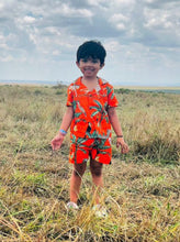 Load image into Gallery viewer, Klingaru Co-ord Set  - Orange Jungle