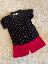 Charger l'image dans la galerie, Klingaru Shirt - Black with Multicolour