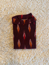Charger l'image dans la galerie, Klingaru Shirt - Maroon Ikat