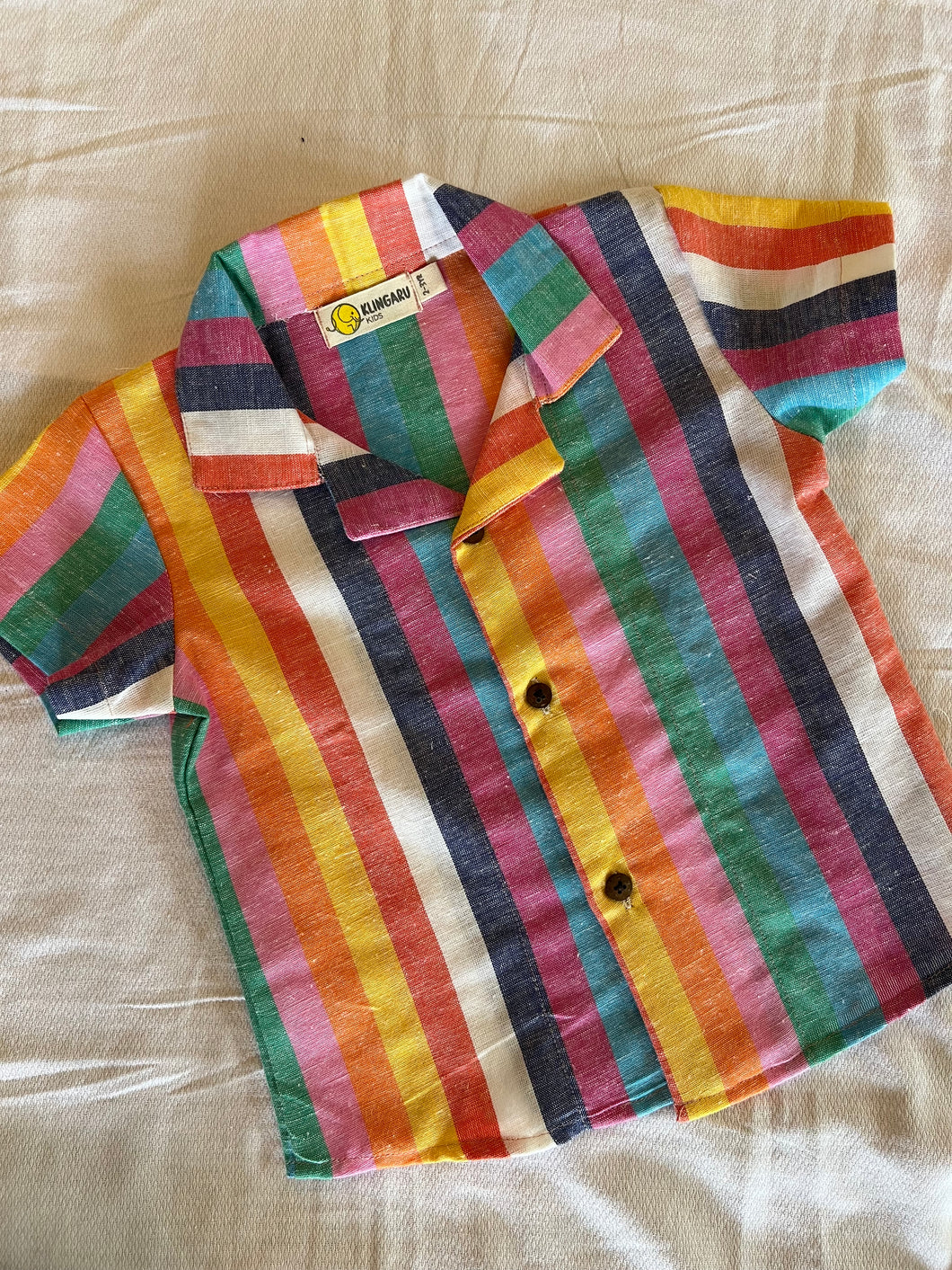 Klingaru Shirt - Linen Stripes