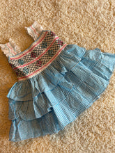 Load image into Gallery viewer, Klingaru Smocking Frock -Blue Checks