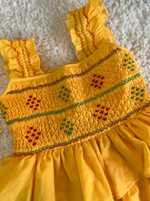 Load image into Gallery viewer, Klingaru Smocking Frock - Mustard Yellow