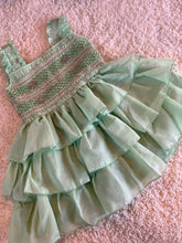 Load image into Gallery viewer, Klingaru Smocking Frock - Pastel Green