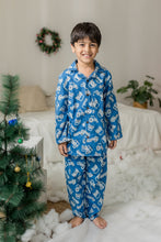 Load image into Gallery viewer, Klingaru Winter Night suit - Blue Vehicles