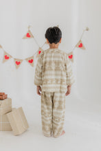 Load image into Gallery viewer, Klingaru Winter Night suit - Gold Christmas Celebrations