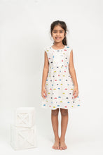 Charger l'image dans la galerie, Klingaru Frock - Multi Colour Cars on White