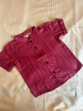 Charger l'image dans la galerie, Klingaru Twinning Shirt - Pink Self Stripes
