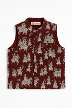 Charger l'image dans la galerie, Klingaru Jacket - Utsav Maroon