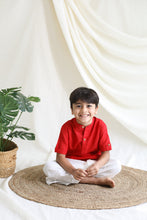 Load image into Gallery viewer, Klingaru Short Kurta - Bright Red