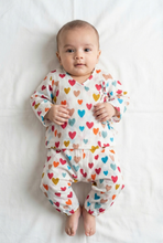 Charger l'image dans la galerie, Klingaru Newborn Collection - Jhabla SEt multicolour heart set