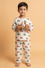 Load image into Gallery viewer, Cotton , Nightsuit quirky print, Klingaru, breathable fabric