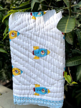 Charger l'image dans la galerie, Klingaru Baby Quilt - Space Rocket