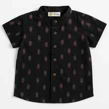 Charger l'image dans la galerie, Klingaru Shirt - Black with Multicolour