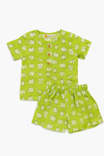 Charger l'image dans la galerie, Klingaru Summer Short Set - Lime Green Ellies ( Last Peice )