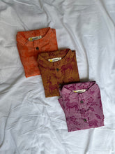 Load image into Gallery viewer, Klingaru Short Kurta - Jacquard Multicolor    (Last Piece )