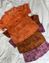 Load image into Gallery viewer, Klingaru Short Kurta - Jacquard Multicolor    (Last Piece )
