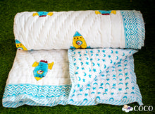 Charger l'image dans la galerie, Klingaru Baby Quilt - Space Rocket