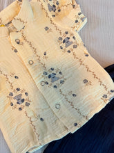 Load image into Gallery viewer, Organic Muslin Cotton Baby Clothes
Double Gauze Muslin Baby Outfit
