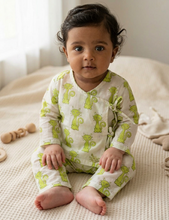 Load image into Gallery viewer, Unisex Newborn Jhabla Set - Cats