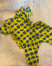 Charger l'image dans la galerie, Unisex Newborn Jhabla Set - Yellow Blue (0-4 Months)