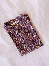 Load image into Gallery viewer, Klingaru Long Kurta - Wine Patola Glaze Cotton