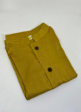 Charger l'image dans la galerie, Klingaru Shirt - Festive Raw Silk - Haldi and Henna