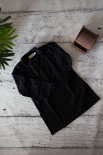 Load image into Gallery viewer, Klingaru Long Kurta - Solid Black