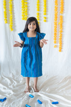 Load image into Gallery viewer, Klingaru Frock - Peacock Blue