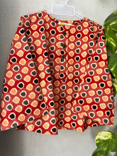 Charger l'image dans la galerie, Klingaru Full Sleeves Unisex Short Kurta - Brick Red Dabu Polkas