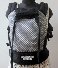 Load image into Gallery viewer, Klingaru Ergonomic Baby Carrier - Grey Polka TODDLER (11-18 Kgs)