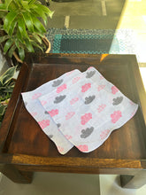 Load image into Gallery viewer, Organic Cotton Kids Handkerchiefs/ Napkins (Pack of 6/12)